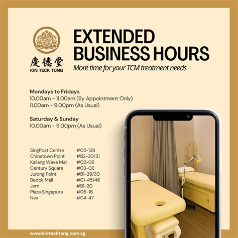 extended operating hours