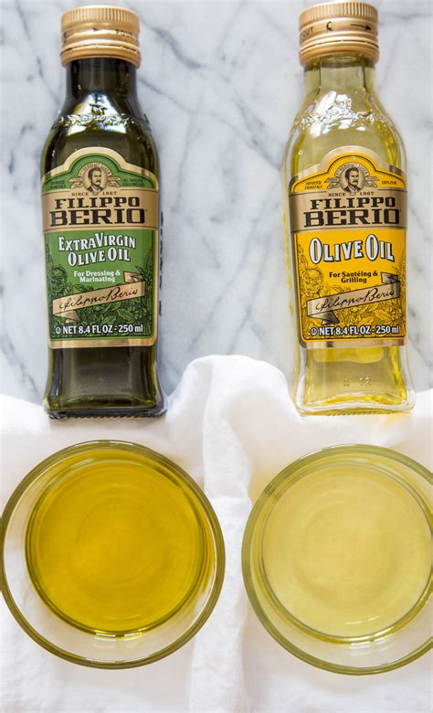 extra virgin vs pure olive oil