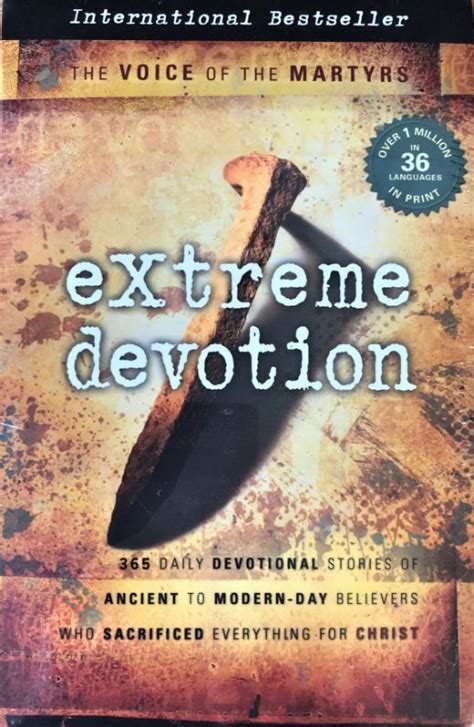 extreme devotion the voice of the martyrs Epub