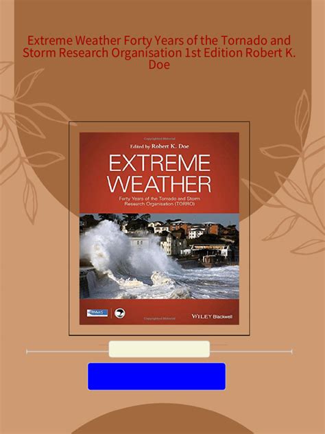 extreme weather tornado research organisation Epub