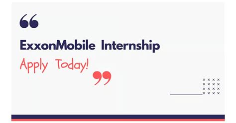 exxonmobil internship finance