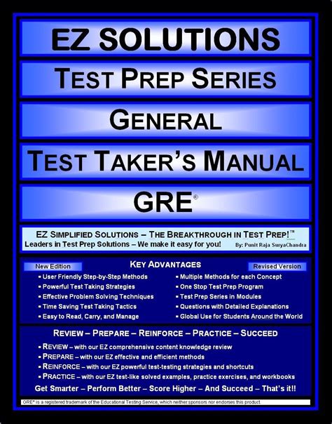 ez solutions test prep series general test takers manual gmat Reader