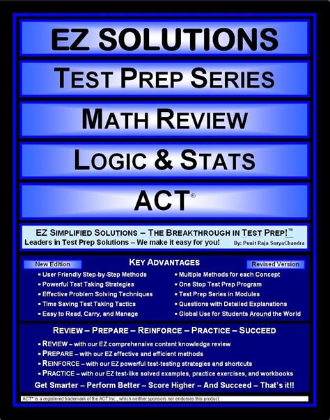 ez solutions test prep series math review logic and stats gmat Kindle Editon