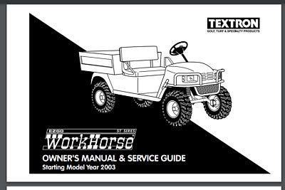 ezgo owners manual service guide Epub