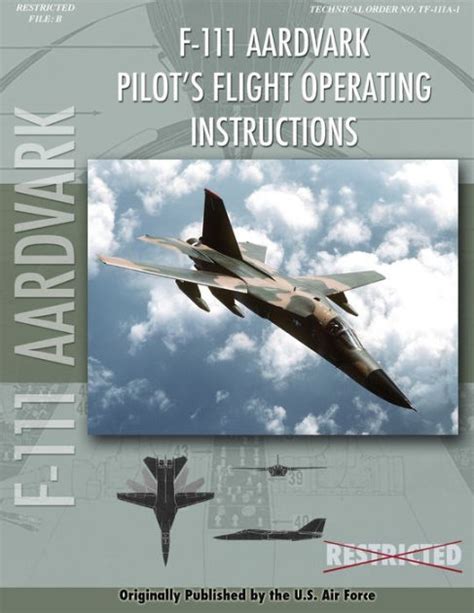 f 111 aardvark pilot s flight operating manual paperback Reader