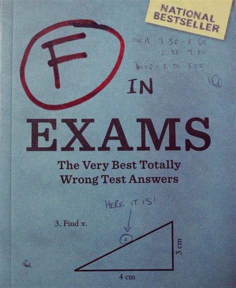 f this test even more of the very best totally wrong test answers Epub