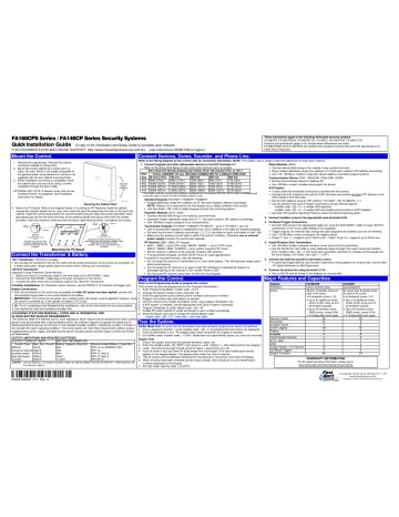 fa 148cp installation manual Kindle Editon