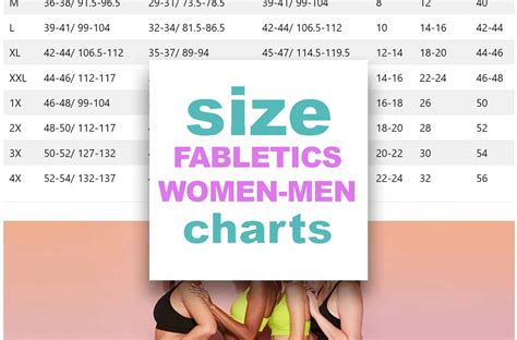 Fabletics Legging Size Chart