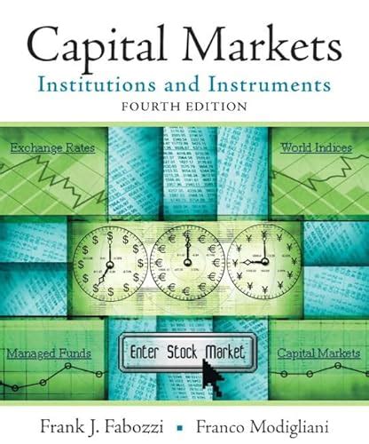 fabozzi and modigliani capital markets Ebook Doc