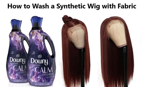 fabric softener for synthetic wigs