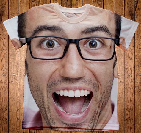 face on at shirt