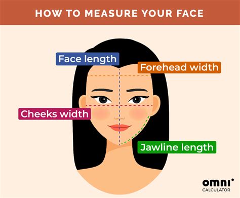 Face Shape Measurement Chart