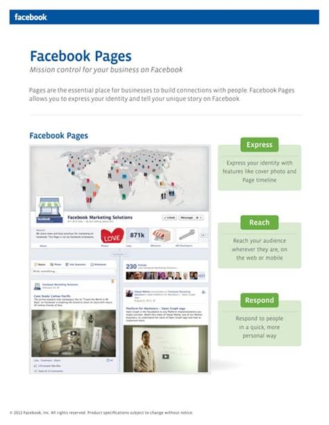 facebook pages guide 2012 PDF
