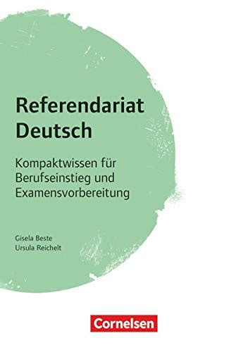 fachreferendariat sekundarstufe referendariat berufseinstieg examensvorbereitung PDF