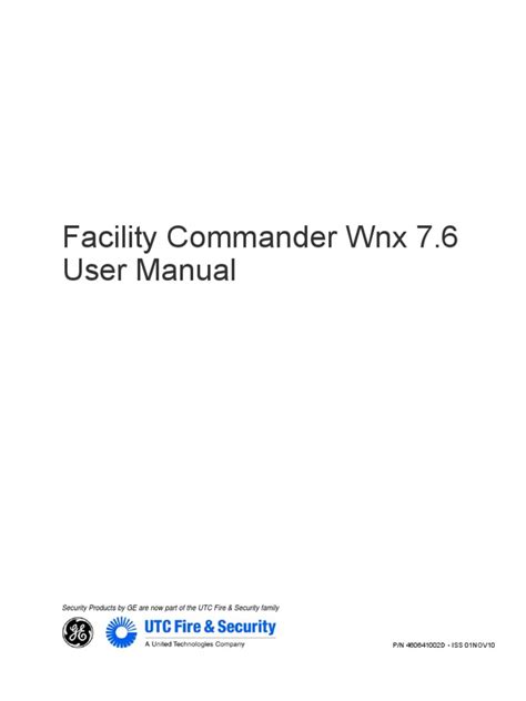 facility commer wnx installation manual pdf Doc