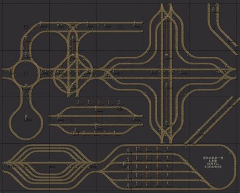 factorio rail blueprints