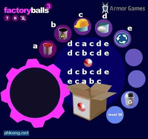 Factory Balls 3 Walkthrough Level 19