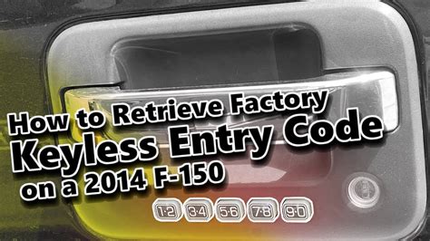 factory code for keyless entry f150 pdf Reader