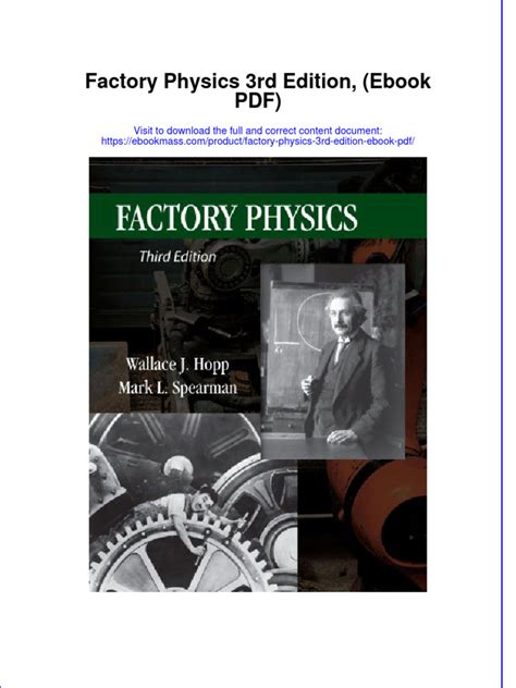 factory physics 3rd edition solution manual Kindle Editon