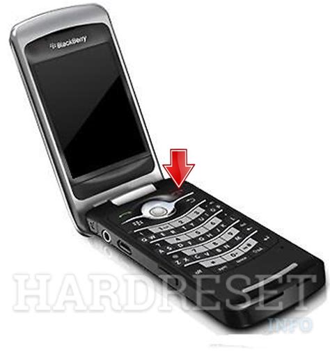 factory reset blackberry pearl flip PDF