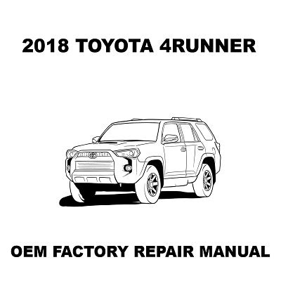 factory service manual 4runner Kindle Editon