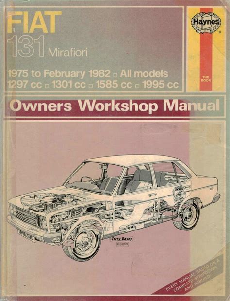 factory workshop manual fiat 131 Kindle Editon