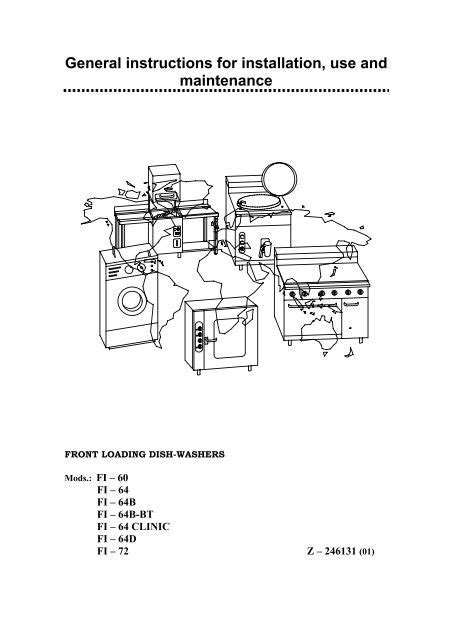 fagor service user guide PDF