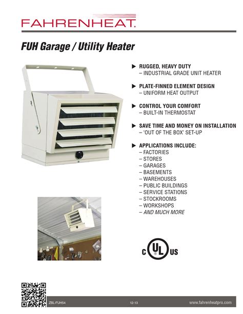 fahrenheat heater user guide Doc