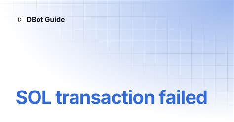 failed sol transaction fee