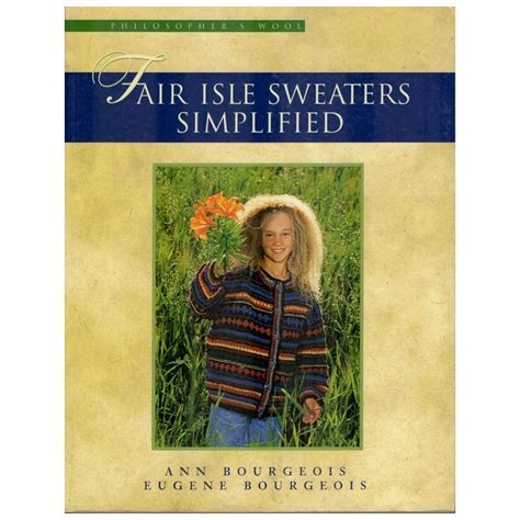 fair isle sweaters simplified PDF