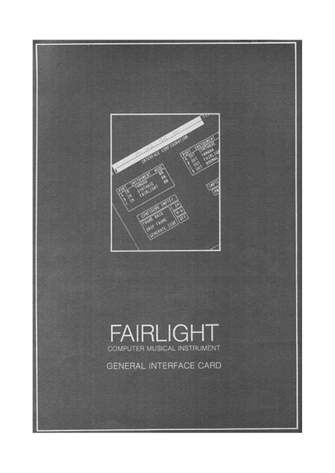 fairlight cmi iix release 19 user guide Reader