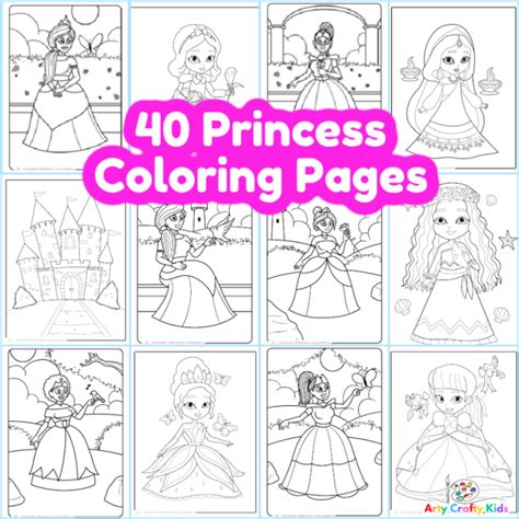 fairy tale princesses coloring book Kindle Editon