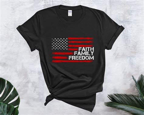 faith family freedom shirt