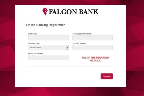 falcon international bank login