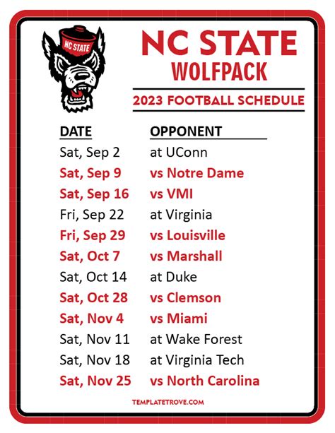 fall break ncsu