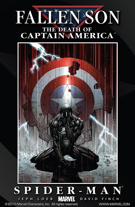 fallen son the death of captain america 4 spider man marvel comics Kindle Editon