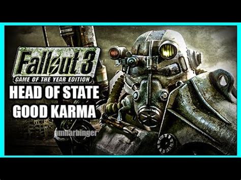 Fallout 3 Good Karma Walkthrough