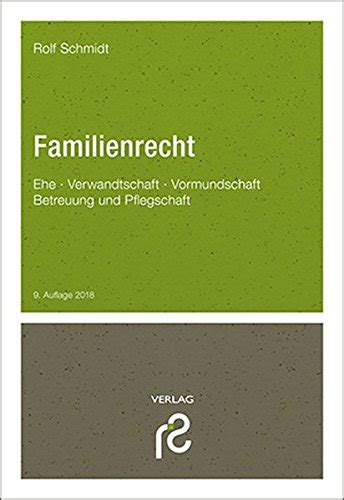 familienrecht ehe verwandtschaft vormundschaft betreuung PDF