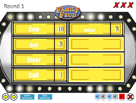 Family Feud Template For Mac