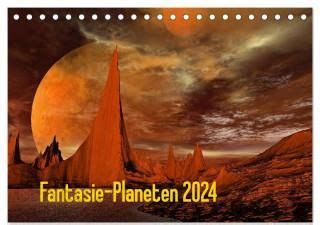 fantasie planeten tischkalender 2016 quer monatskalender Doc