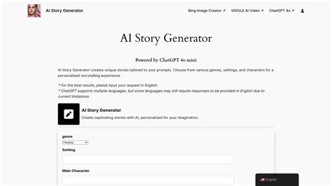 fantasy story ai generator