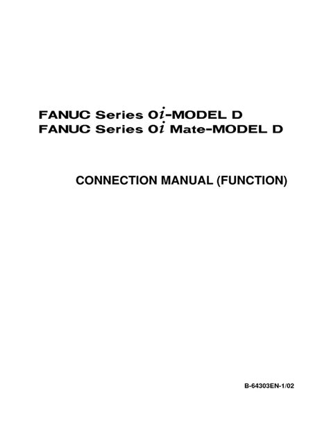 fanuc model d user pdf Kindle Editon