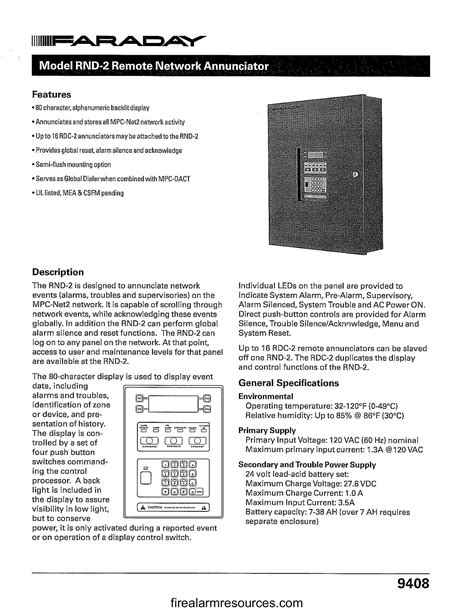 faraday fire alarm manual pdf Epub