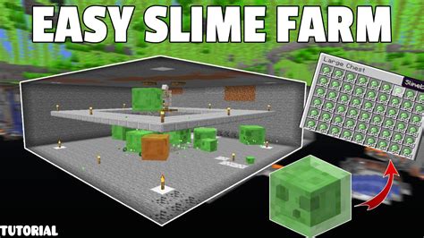 farming slimes minecraft