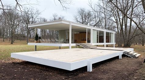 farnsworth house architecture in detail Kindle Editon
