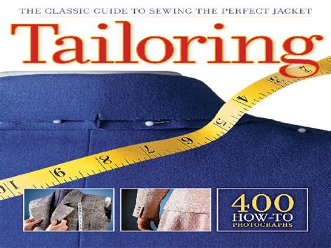 fashion tailoring guide pdf Epub