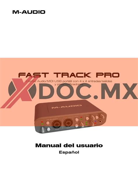 fast track pro manual pdf Doc