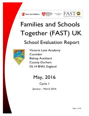 fast uk school evaluation report Reader