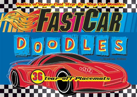 fastcar doodles doodle placemats Kindle Editon