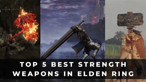 fastest strength weapon elden ring